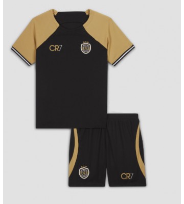 Sporting CP Alternativní dres komplet pro Děti 2023-24 Krátkým Rukávem (+ Krátké kalhoty)